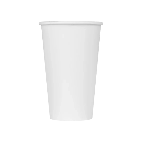 Premium Coffee Cup (16oz, Single-Wall, White) 1000 Count
