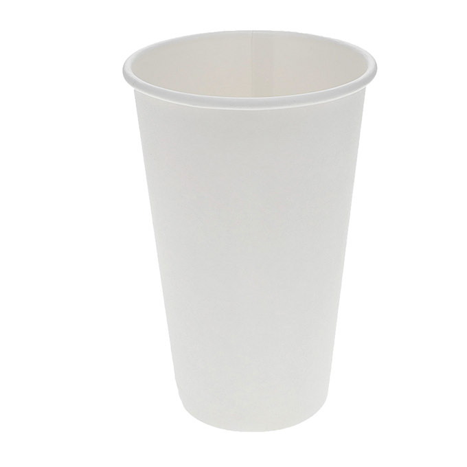 Premium Coffee Cup (16oz, Single-Wall, White) 1000 Count