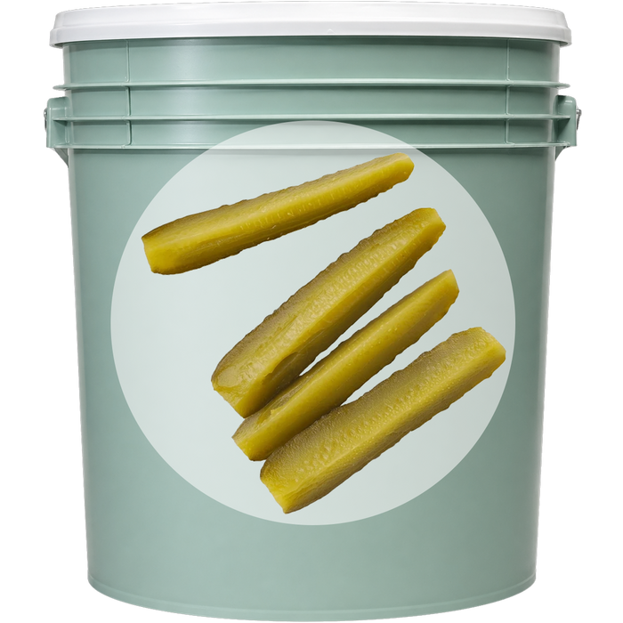 Premium Pickled Cucumber Strip-Cut (Net-10kg), 18L