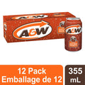 Root Beer Cans 355mL, 12 Count