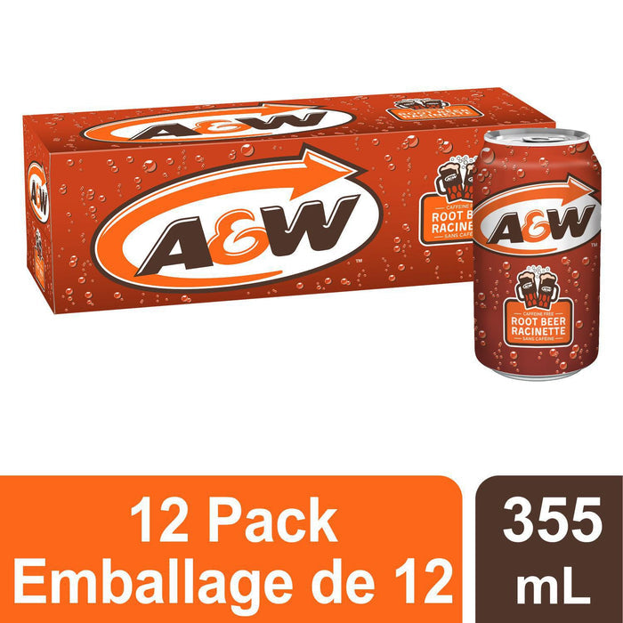 Root Beer Cans 355mL, 12 Count