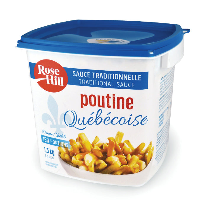 Rose Hill Poutine Traditional Quebecoise Sauce Mix, 1.5kg