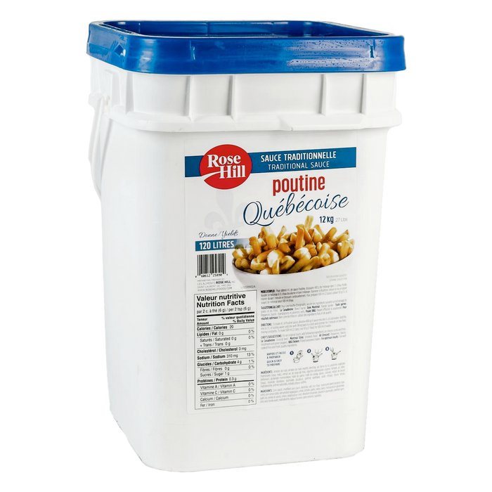Rose Hill Poutine Traditional Québécoise Sauce Mix 18kg