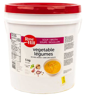 Rose Hill Vegetable Soup Base, No MSG, 5kg