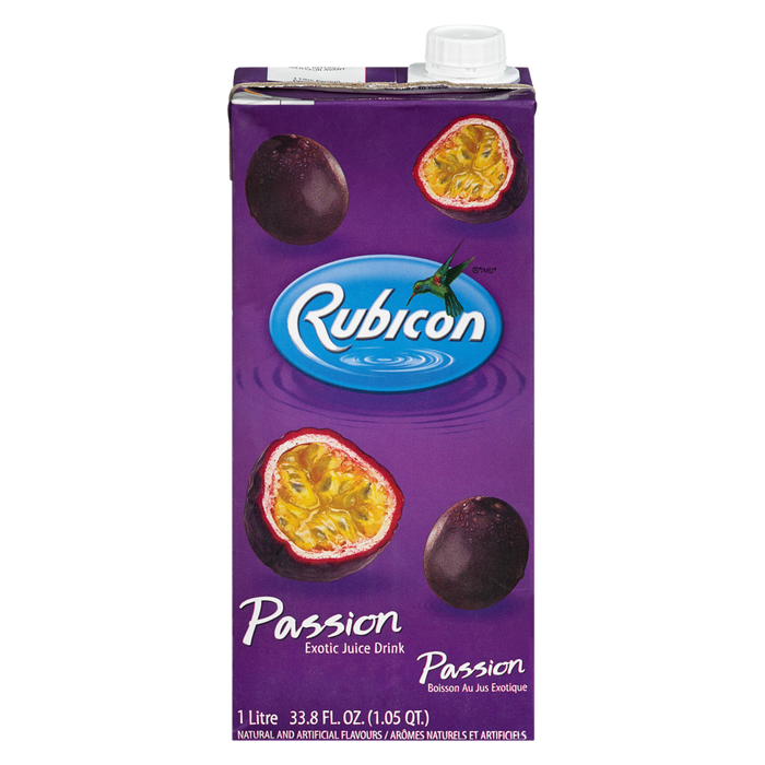 Rubicon Passion Fruit Juice 1L - 12 Pack
