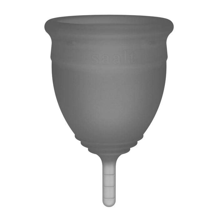 Saalt Menstrual Cup Duo Pack Soft - Small Desert Blush & Regular Mist Grey (2 Pack)