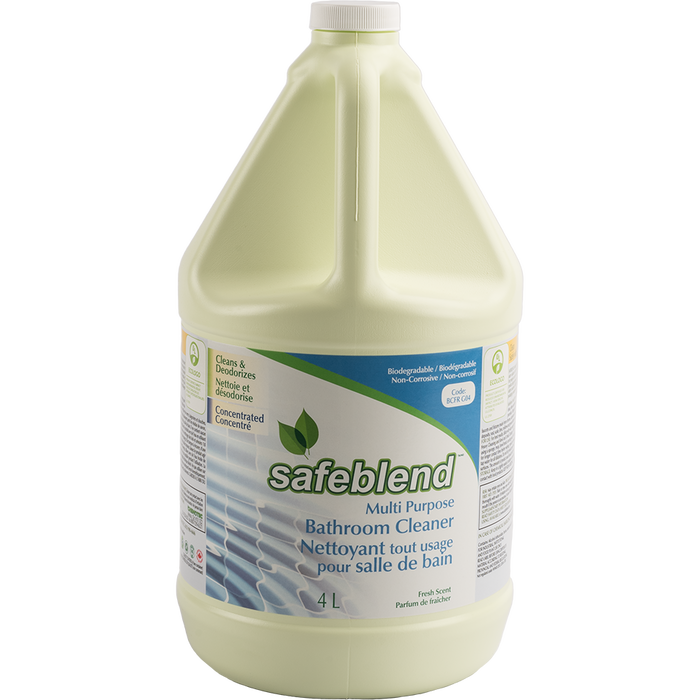 Safeblend Multi Purpose Bathroom Cleaner (Concentrated, Fresh Scent), 4L
