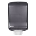 San Jamar Multifold/C-Fold Hand Towel Dispenser (Universal, Gray), 1 Count