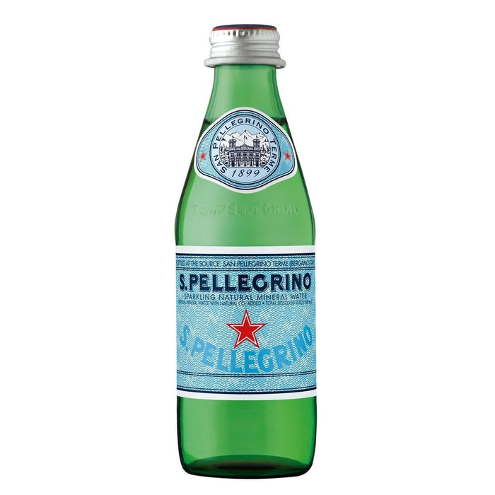 San Pellegrino Carbonated Mineral Water 250mL - 24pk