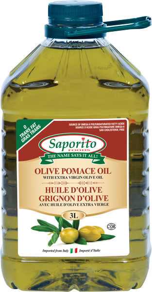 Saporito Olive Pomace with EVOO 3L