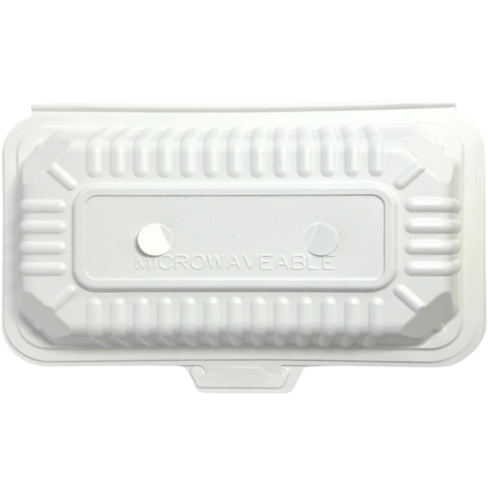 SavyPak Hinged PP Take-Out (9 x 5 x 3in), 200 Count