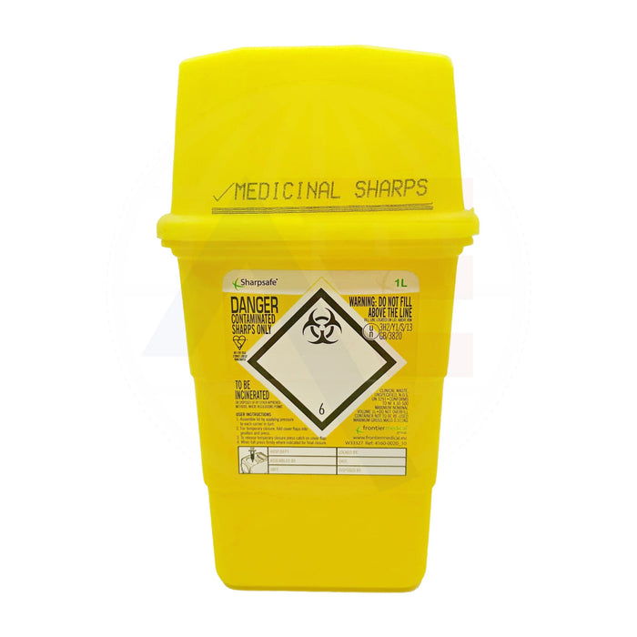 Sb1 1 Litre Sharps Container