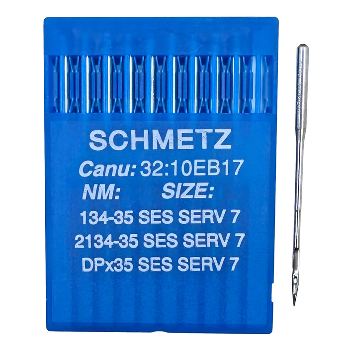 Schmetz 134-35SESSERV7 Reinforced Light Ball Point Needles [Box of 100]