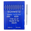 Schmetz 16x230NRTW Leather Point Needles [Pack of 10]
