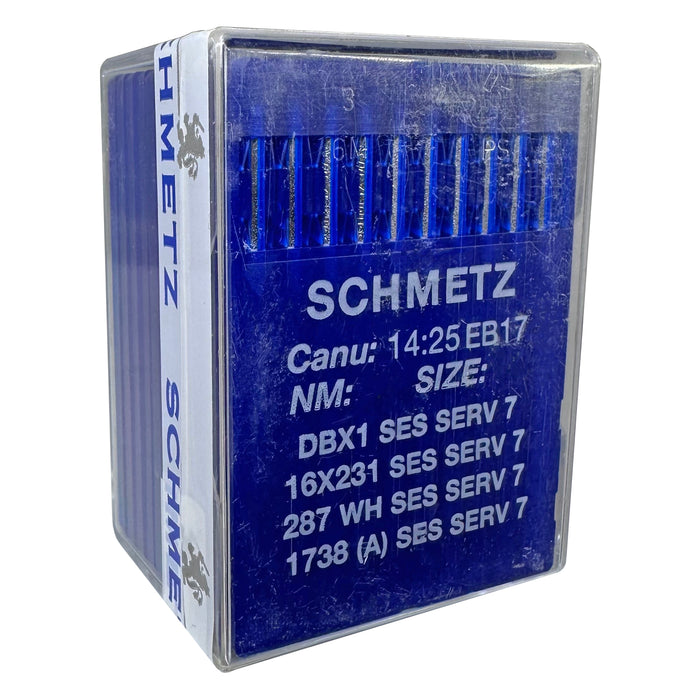 Schmetz 16x231SES SERV7 Reinforced Light Ball Point Needles [Box of 100]