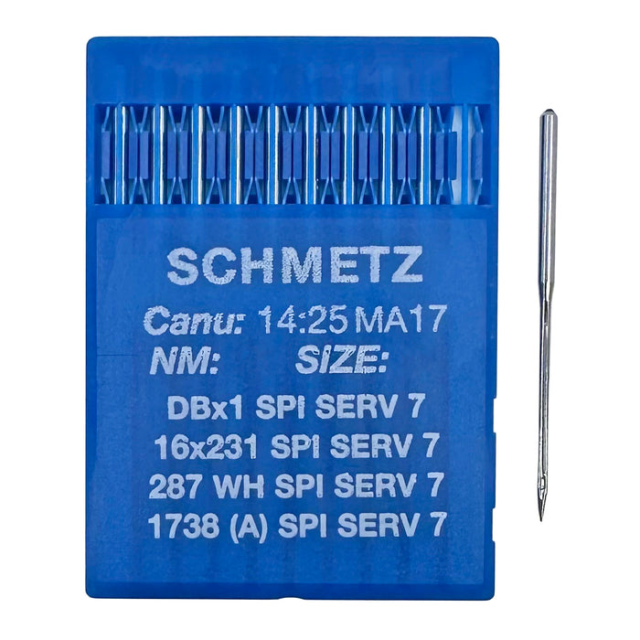 Schmetz 16x231SPI SERV7 Reinforced Sharp Point Needles [Box of 100]