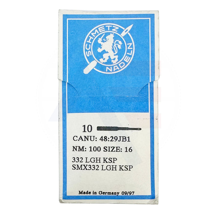 Schmetz 332LGH Size 100 Needles