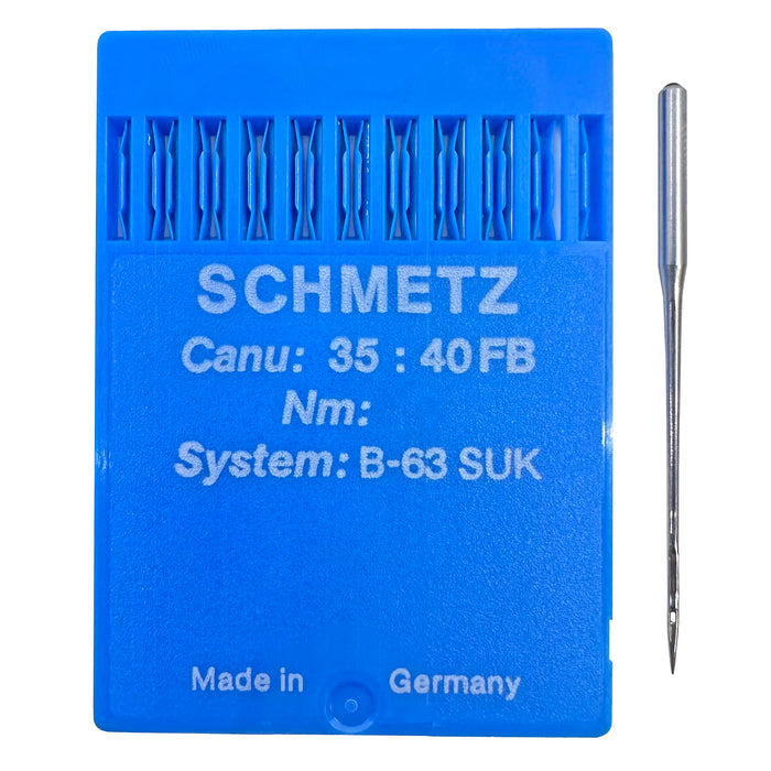 Schmetz B63SUK Medium Ball Point Needles [Box of 100]