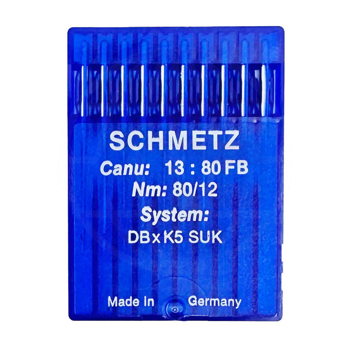 Schmetz DBXK5 SUK Size 80 Needles
