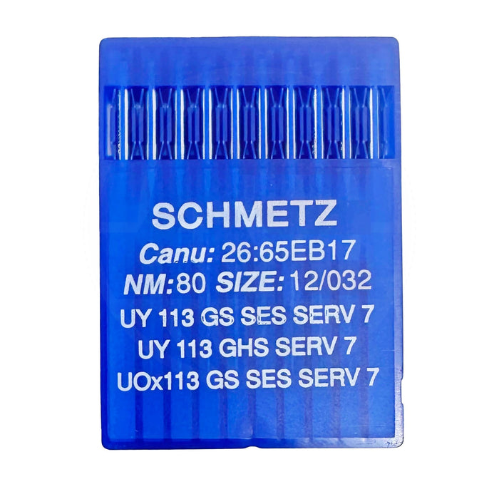 Schmetz UY113GS SES SERV7 Size 80 Needles