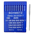 Schmetz UY128GASSES SERV7 Reinforced Light Ball Point Needles [Pack of 10]