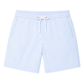 Seersucker Striped Swimshorts