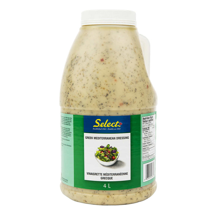 Select Greek Mediterranean Dressing 4L