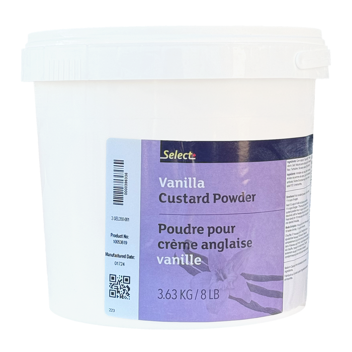 Select Vanilla Custard Powder, 8lb/3.63kg