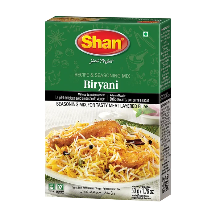 Shan Biryani Mix 50g, 6 Count