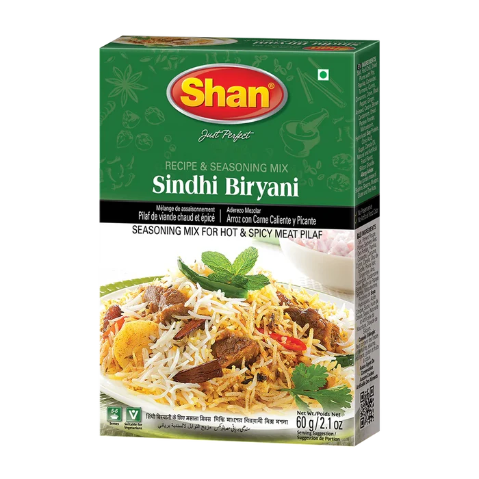 Shan Biryani Sindhi Mix 60g, 6 Count