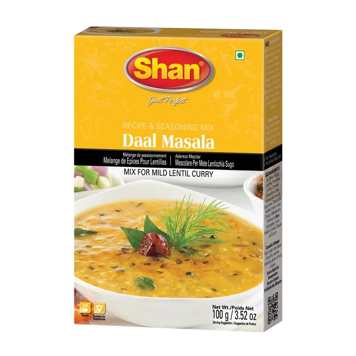 Shan Daal Masala Mix 100g, 6 Count