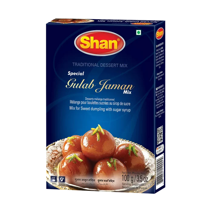 Shan Dessert Mix Gulab Jamun 100g, 6 Count