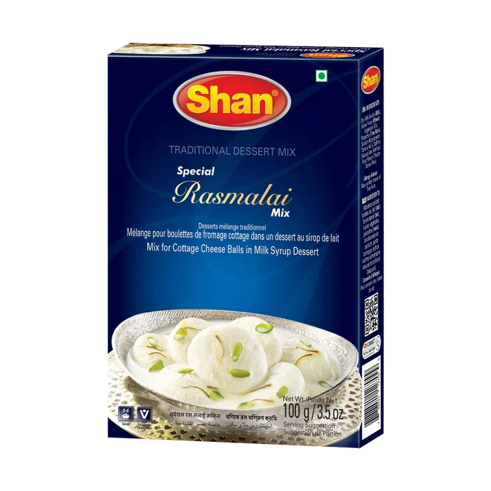 Shan Dessert Mix Rasmalai 100g, 6 Count