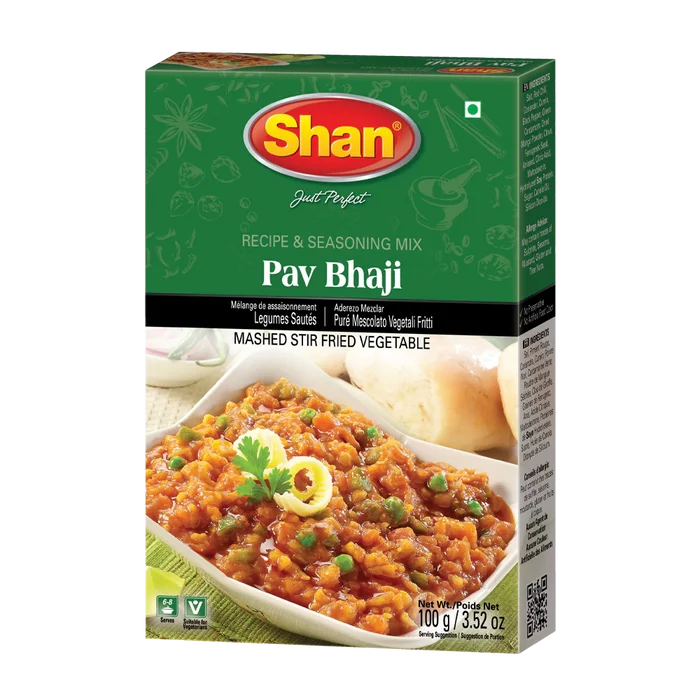 Shan Pav Bhaji Mix 100g, 6 Count
