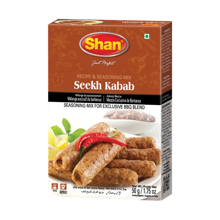 Shan Seekh Kabab Mix 50g, 6 Count