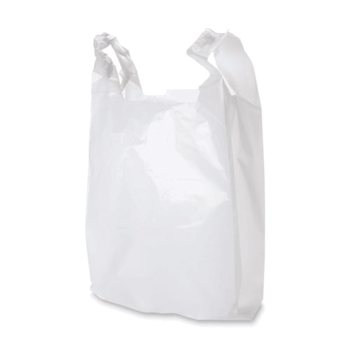 Shopping Bag Low Density S5 (19 x 22in, White), 16/17lb