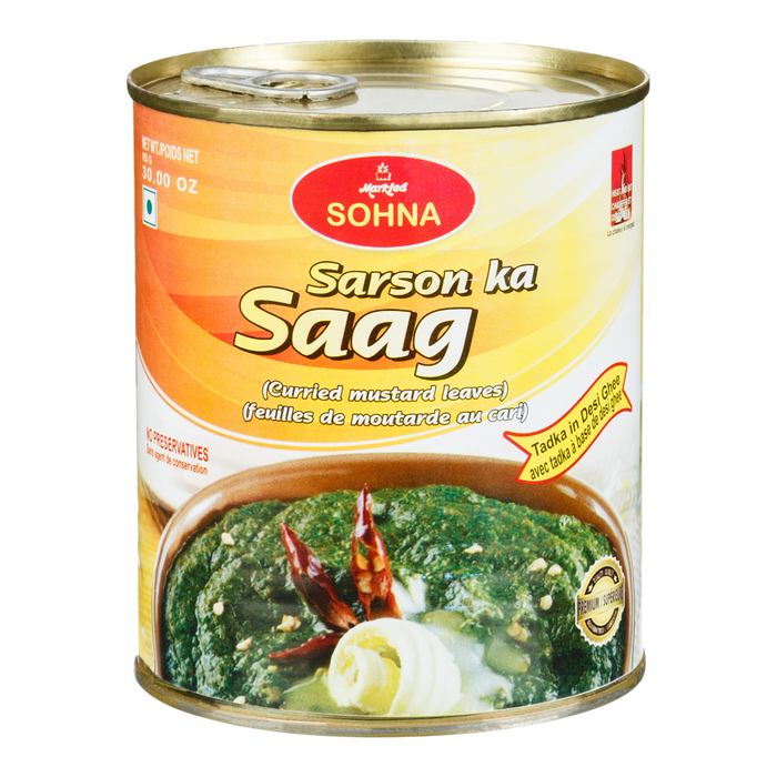 Sohna Sarson Ka Saag 850g, 12 Count