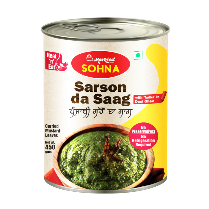 Sohna Sarson Ka Saag 850g, 12 Count
