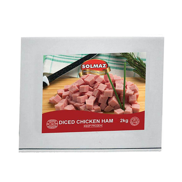 Solmaz Frz Diced Chicken Ham Halal 2kg