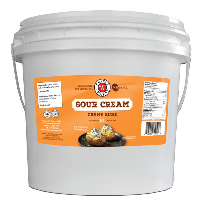 Sour Cream (14%M.F.), 10L