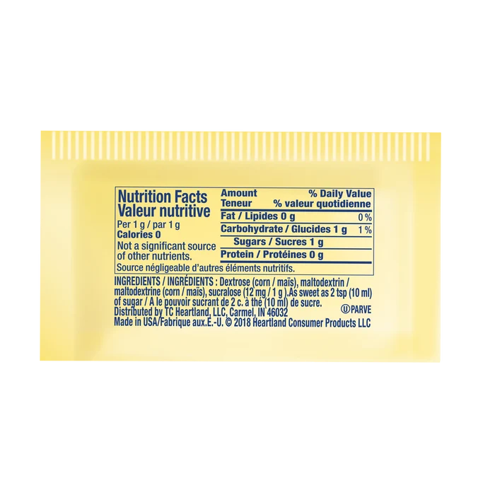 Splenda No Calorie Sweetener 1000pk