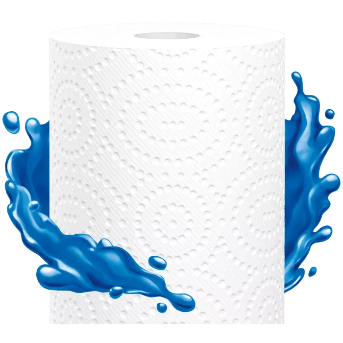 Sponge Towels Strong & Absorbant (2-Ply, 94 Sheets), 12 Count