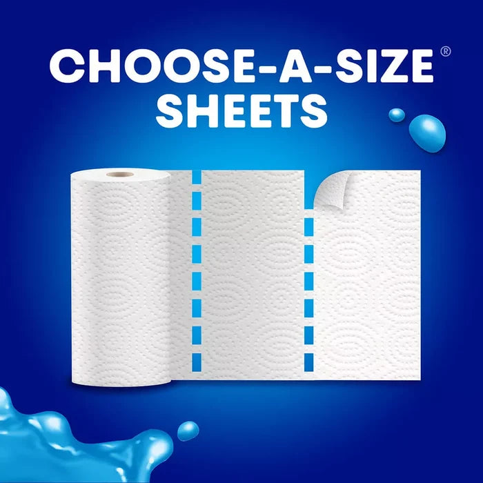 Sponge Towels Strong & Absorbant (2-Ply, 94 Sheets), 12 Count