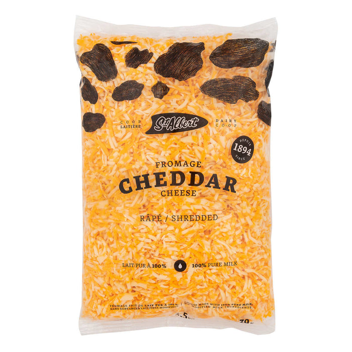 St-Albert Cheddar Cheese Shred (31%M.F., Marble), 2.5kg