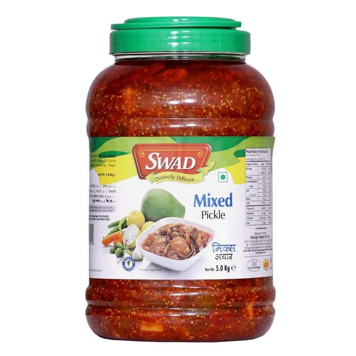 Swad Mixed Pickle, 4.4kg