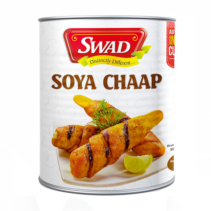 Swad Soya Chaap 850g - 12 Count