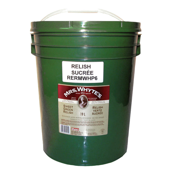 Sweet Green Relish (Mrs. Whyte’s) 19L
