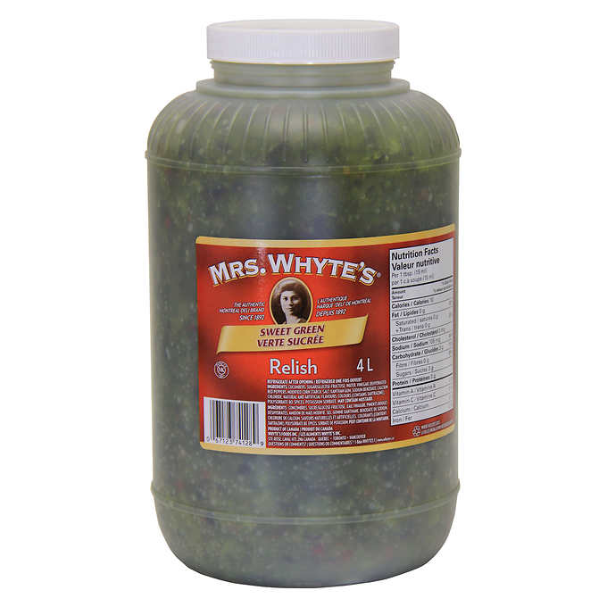 Sweet Green Relish (Mrs. Whyte’s) 4L