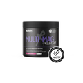 Switch Nutrition Perform Multi-Mag Raspberry magnesium powder in a 150g container, showing the vibrant raspberry flavor packaging.