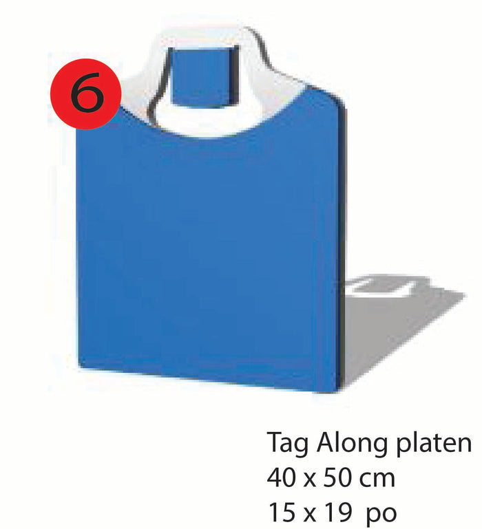 Tag Along platen for t-shirt